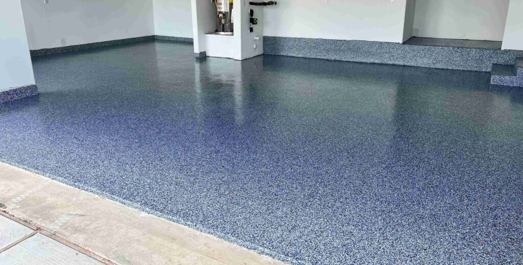 Mile High Garage Coatings quartz epoxy flooring services - Denver