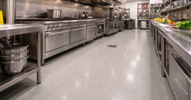 Restaurant / Kitchen Floor Coating in Denver, CO 